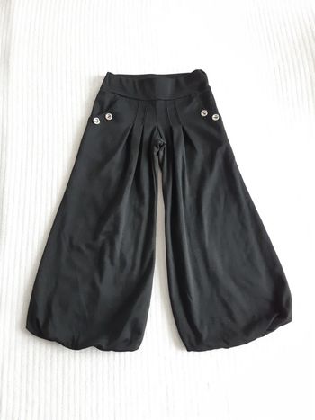 Pantalon noir large 6 ans