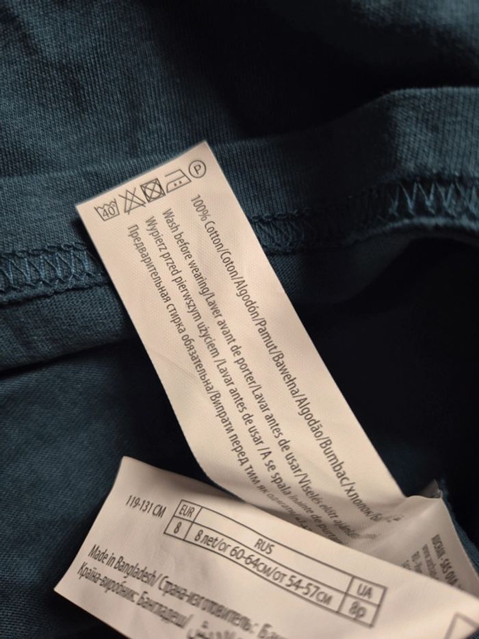 Tee-shirt manches longues garçon 8 ans neuf - photo numéro 3