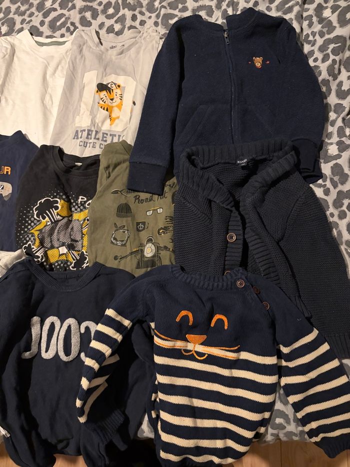 Lot vêtements garçon
