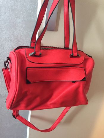 Sac à main rouge/corail