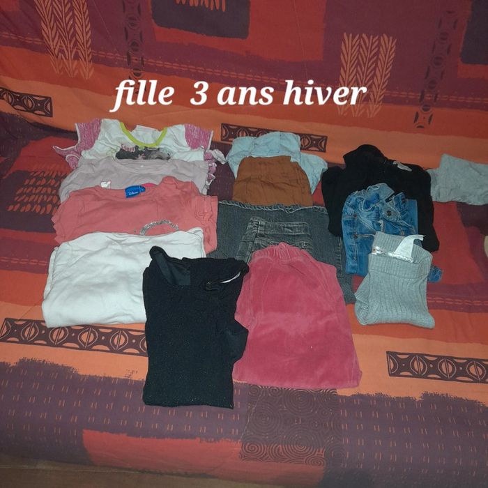 Lot fille 3 ans hiver