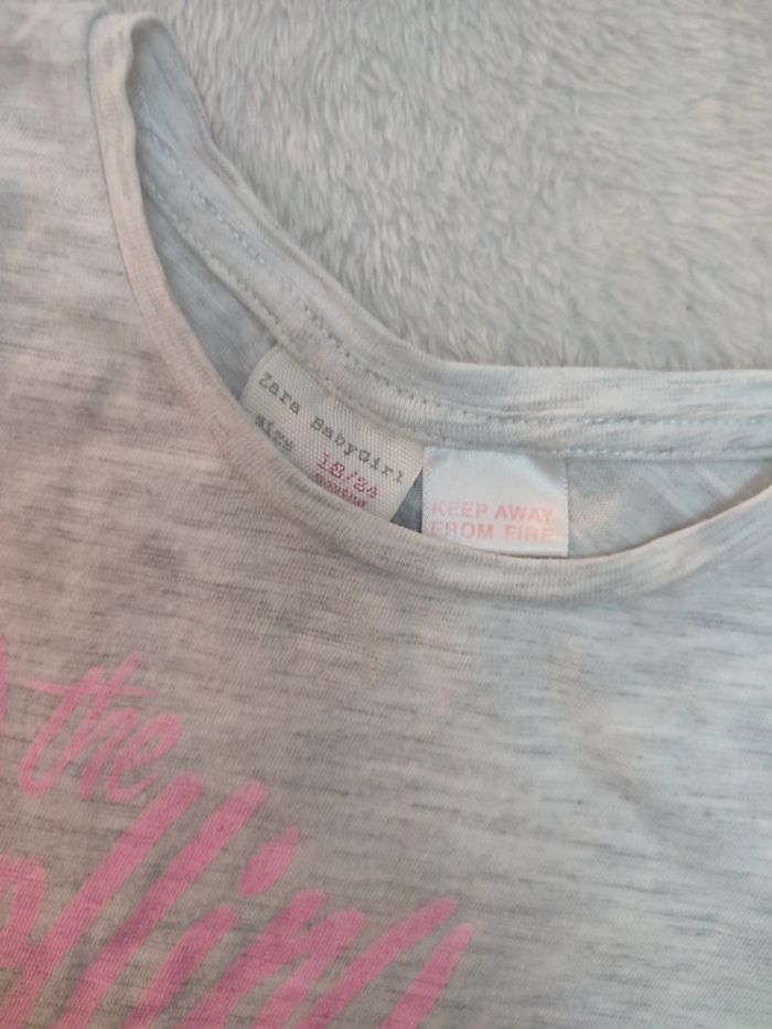 Tee shirt Zara rolling stones - photo numéro 2