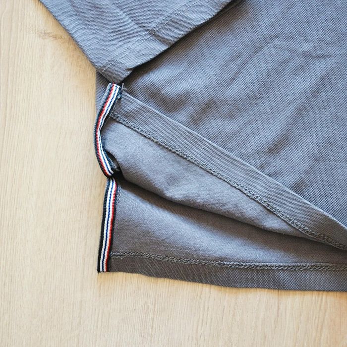 Rica Lewis RL1928 Polo Vintage Col Zip V Gris Homme Exclusive Collection Y2K (Taille XXL) - photo numéro 3