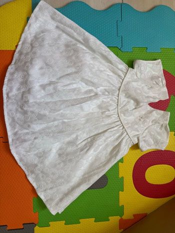 Robe baptême avec chaussures
