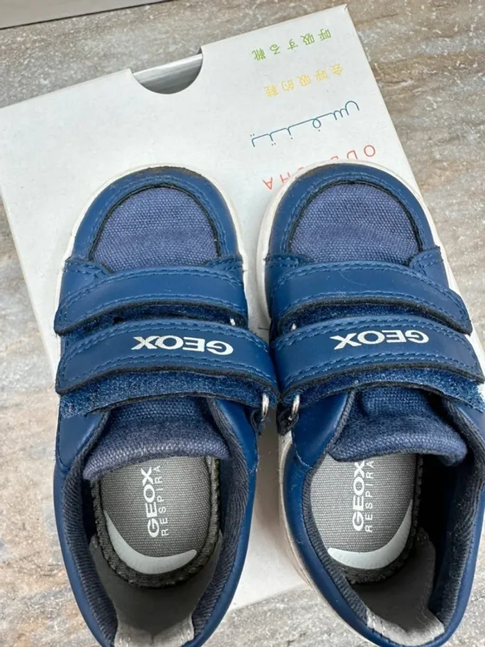 Basket Geox bleu 21 - photo numéro 6