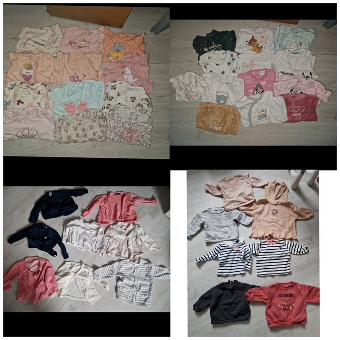 (Gros) lot vêtements bébé fille 6 mois très bon état - photo numéro 2