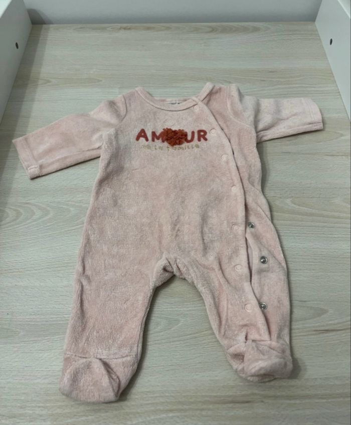 Pyjama bébé fille 1 mois