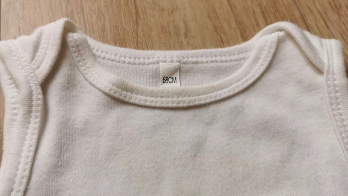 Lot 3 bodies débardeur cool 6 mois - photo numéro 4