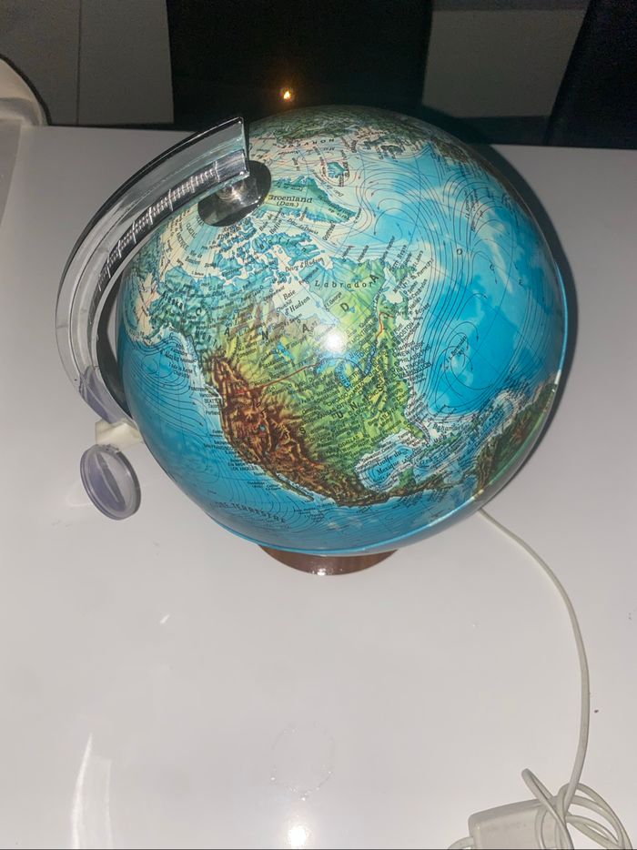 Mappemonde vintage - photo numéro 2