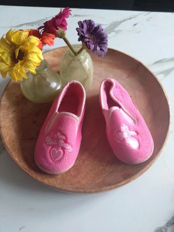 Chaussons bébé fille t 22