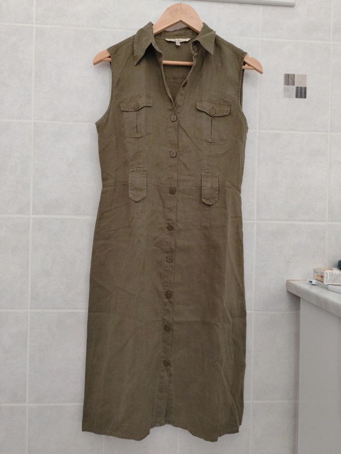 Robe en lin Zara taille M très bon état