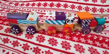 Petit train en bois