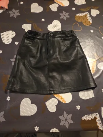 Jupe faux cuir 4a