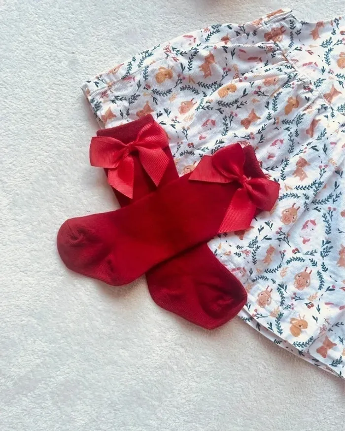 Ensemble complet robe + chaussettes hautes + bandeau 9 mois - Sergent Major - photo numéro 4
