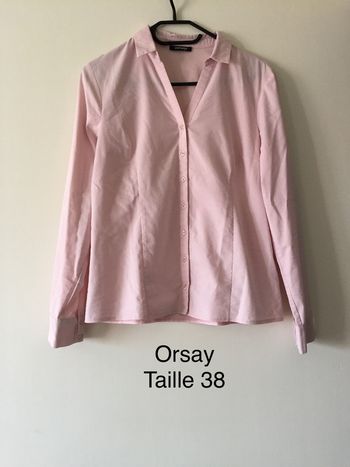 Chemise rose Orsay Taille 38