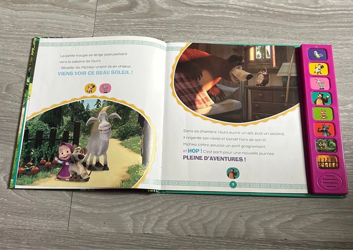 Livre sonore masha michka - photo numéro 5