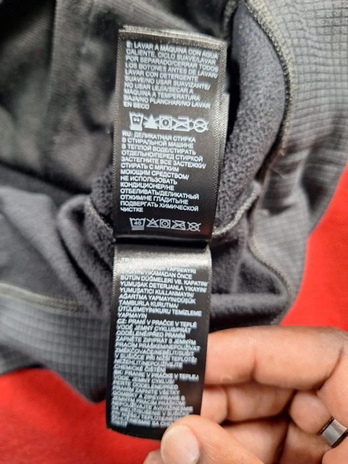 Sweat The North Face homme M polaire gris capuche outdoor (545) - photo numéro 11
