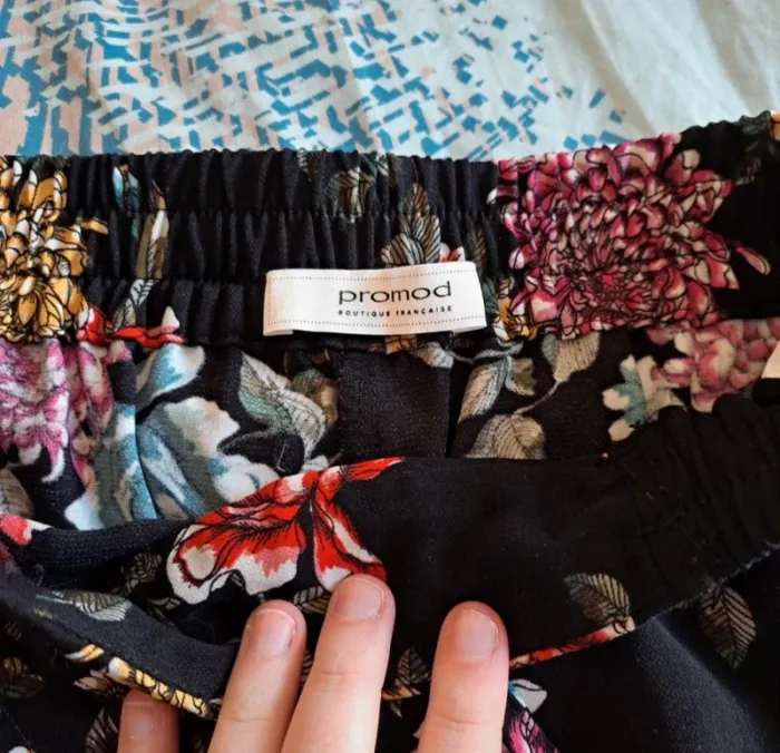 Pantalon fluide fleuri - photo numéro 3