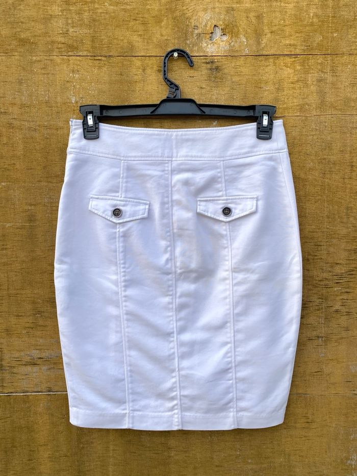 Jupe tailleur blanche zara - photo numéro 3