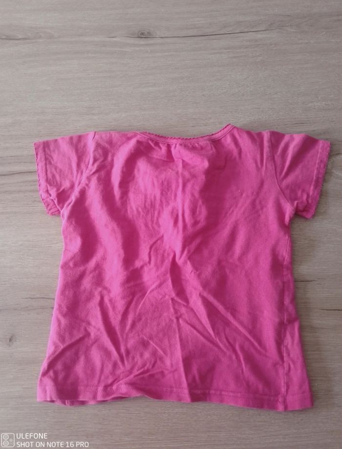 T-shirt rose 3 ans - photo numéro 2
