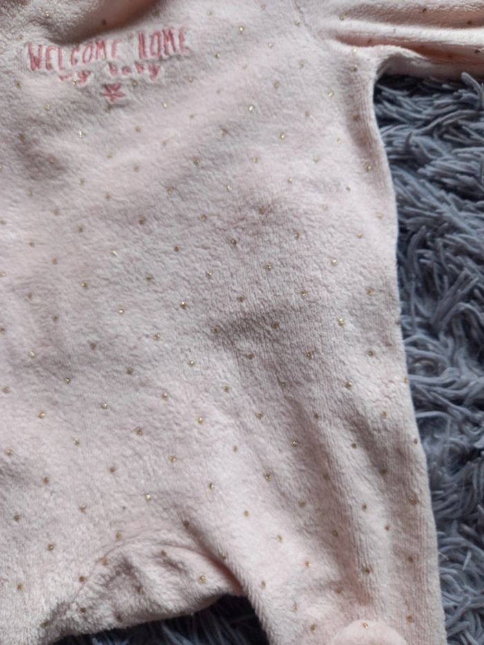 Pyjama grenouillère fille 1 mois - photo numéro 4