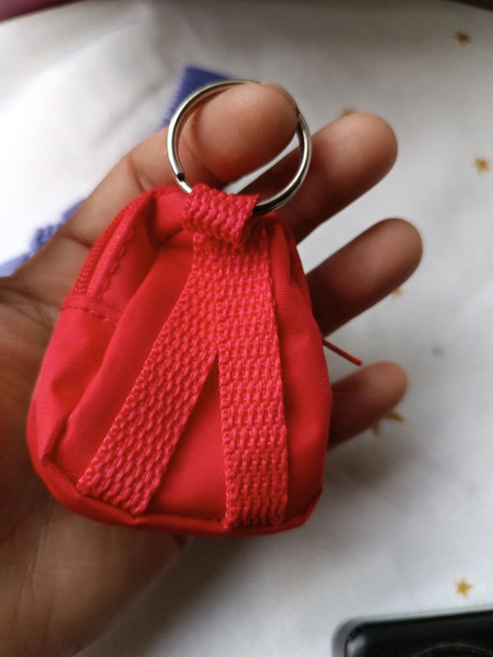 Grimace Ronald peigne sac bag mini small vintage violet purple 1993 brush keychain McDo happy - photo numéro 3