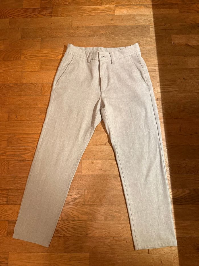 Pantalon Zara gris