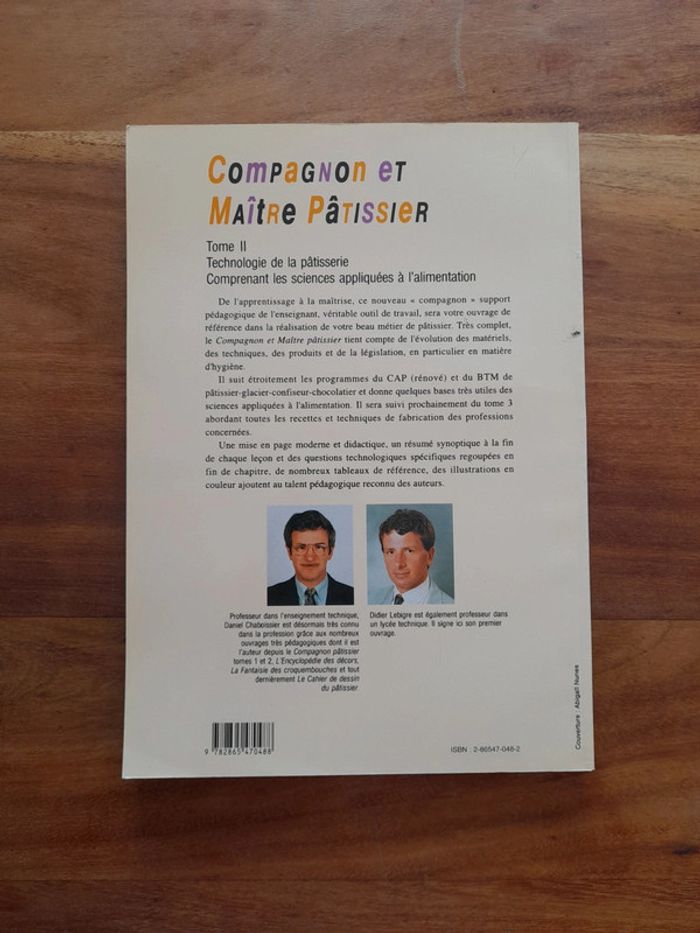 Livre compagnon et maître pâtissier tome 2 - photo numéro 2