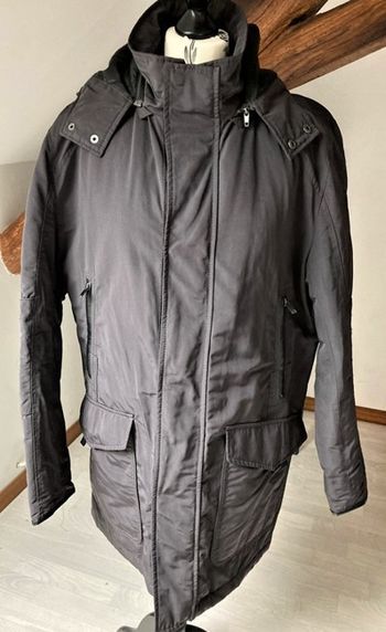 Parka matelassée à capuche marron taille M neuve