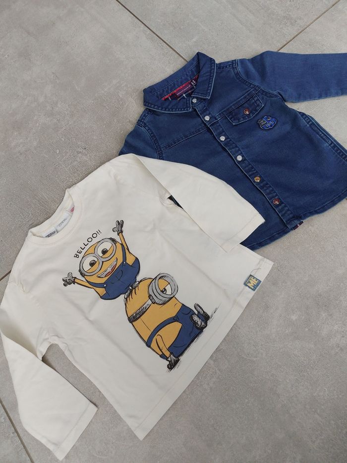 Lot de 2 vêtements zara et Sergent Major