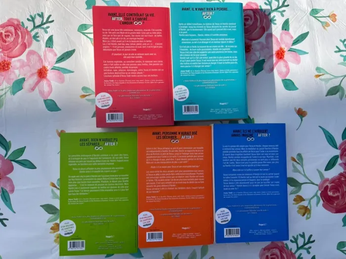 Collection complète After – Anna Todd – Tomes 1 à 5 - photo numéro 7