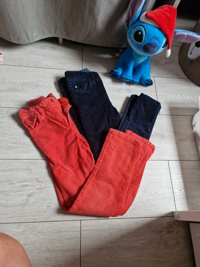 Pantalon jeans velours