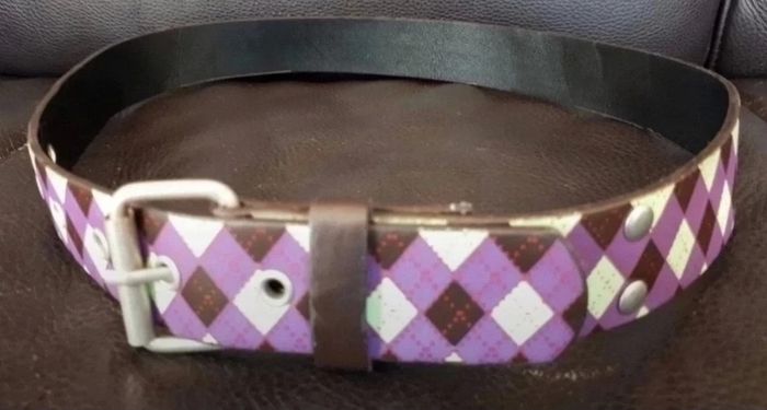 🛍 Jolie ceinture enfant jacquard (80 cm) 🛍 - photo numéro 4