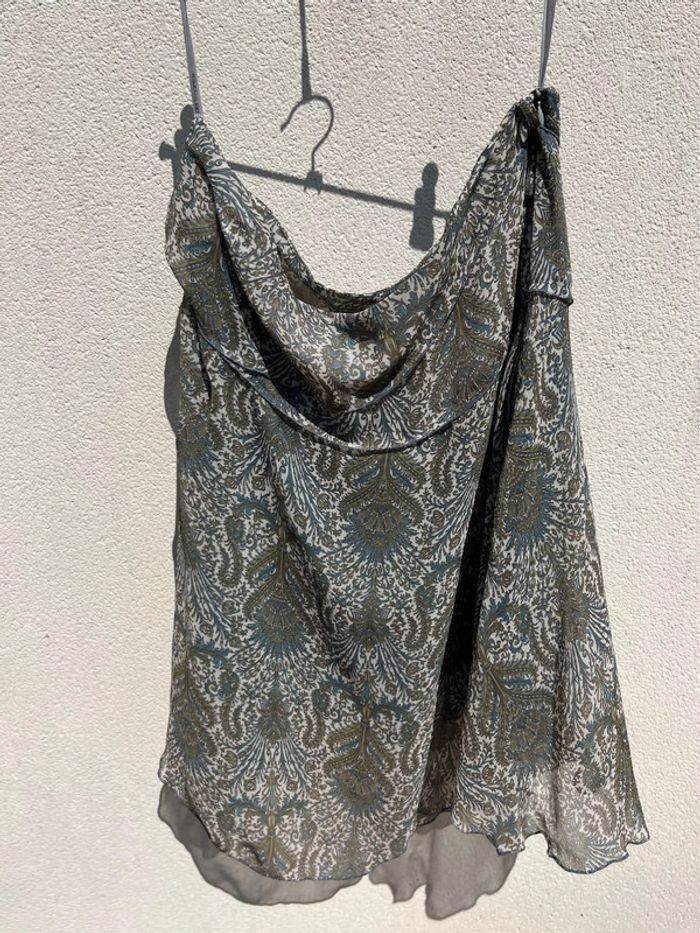 Jupe legere imprimé baroque y2k - cute print skirt bohemian vibe - photo numéro 11