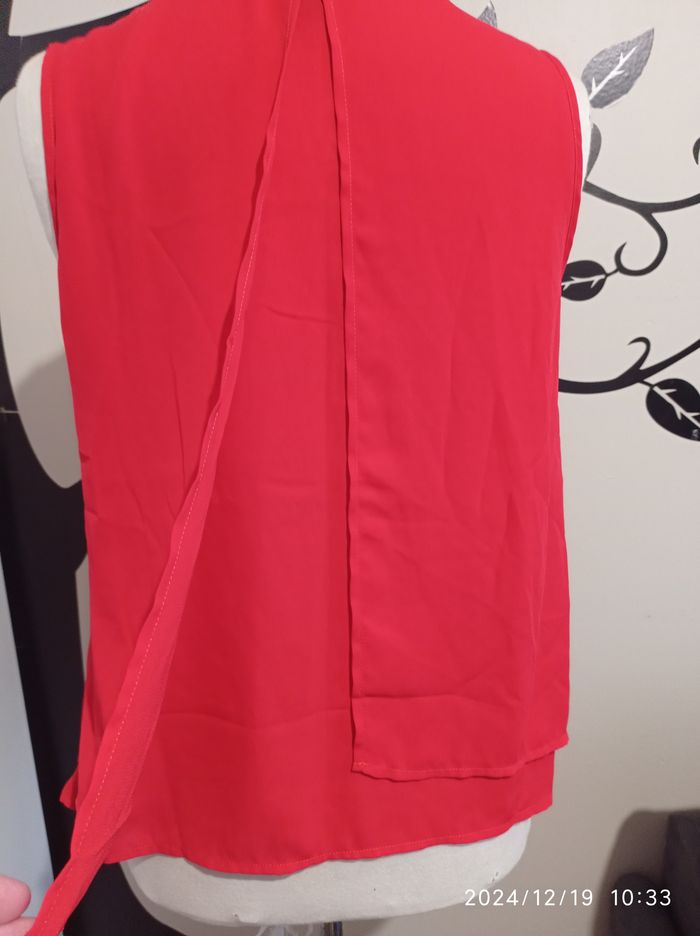 haut rouge de atmosphère 38 *Spécial FETE* réf 591 P15 - photo numéro 3