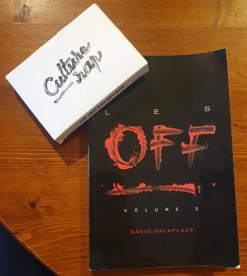 Lot Livre Les Off 2 + Jeu Culture Rap - David Delaplace dédicassé