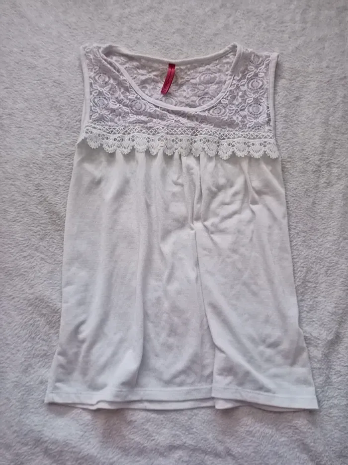 Débardeur dentelle femme s300