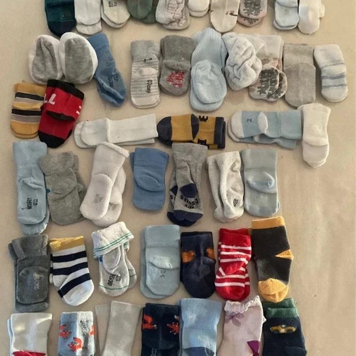 🧦 Lot de chaussettes bébé coloré 🧦 - photo numéro 2