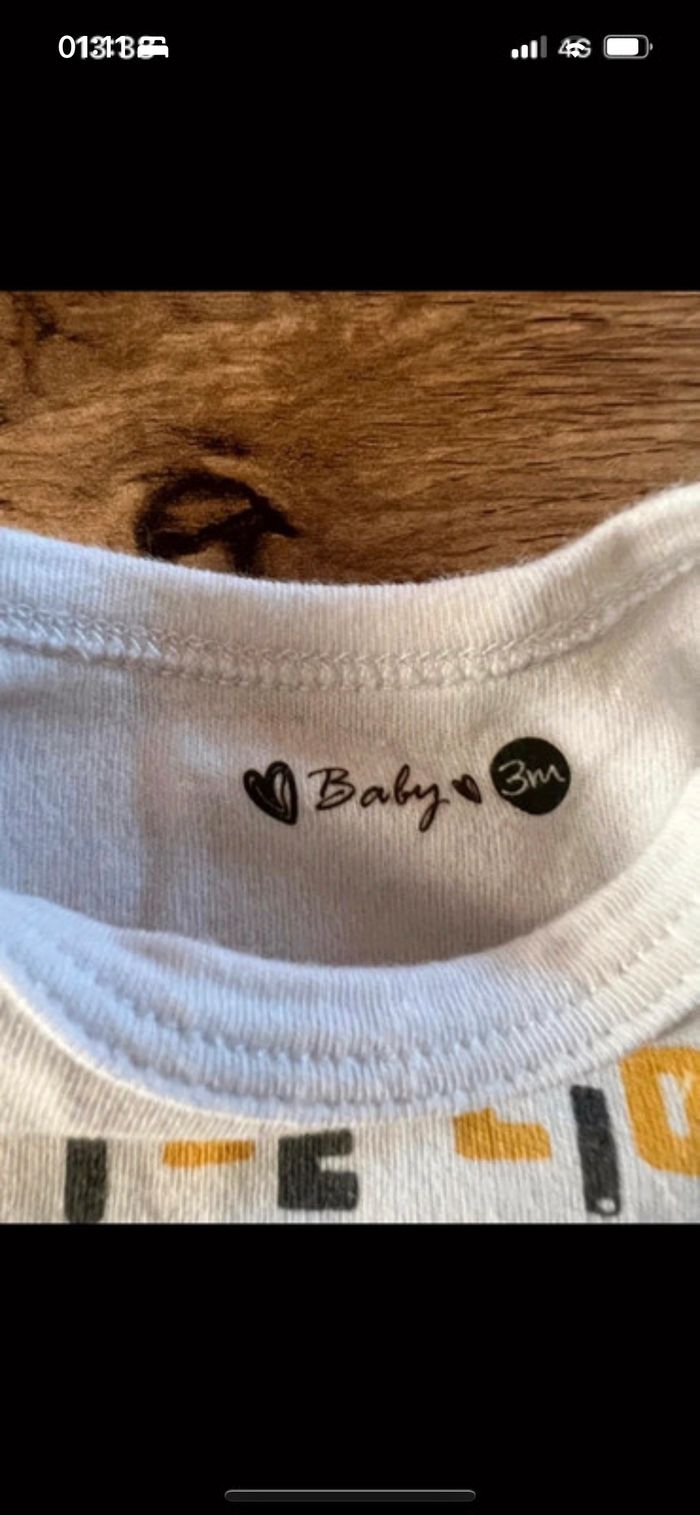 Lots de bodies 3 mois - photo numéro 6