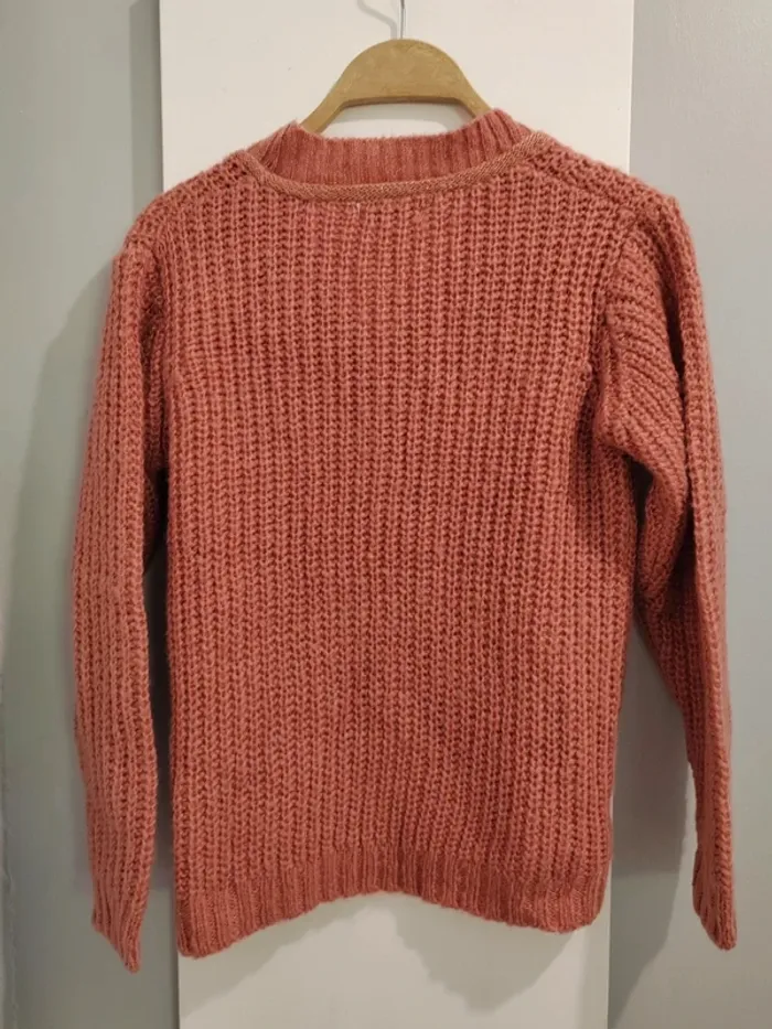 Gilet grosse maille taille 10 ans - photo numéro 4