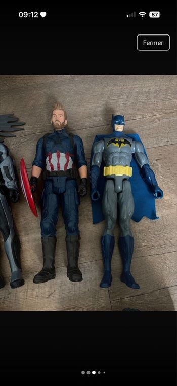 Lot figurine Marvel 