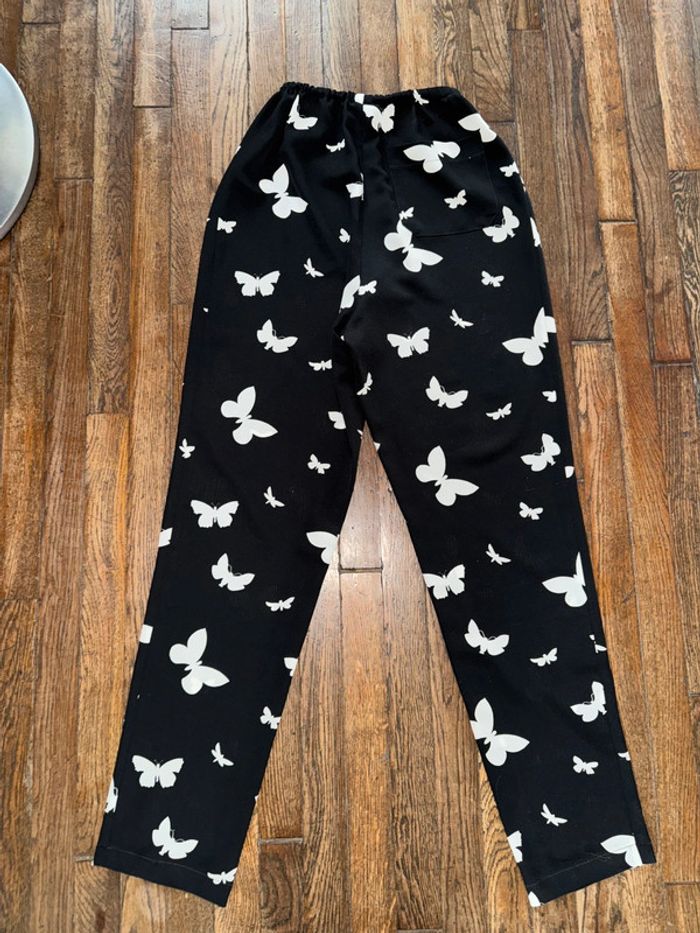 Pantalon fluide Agnès B Taille 1 Taille élastique - photo numéro 3