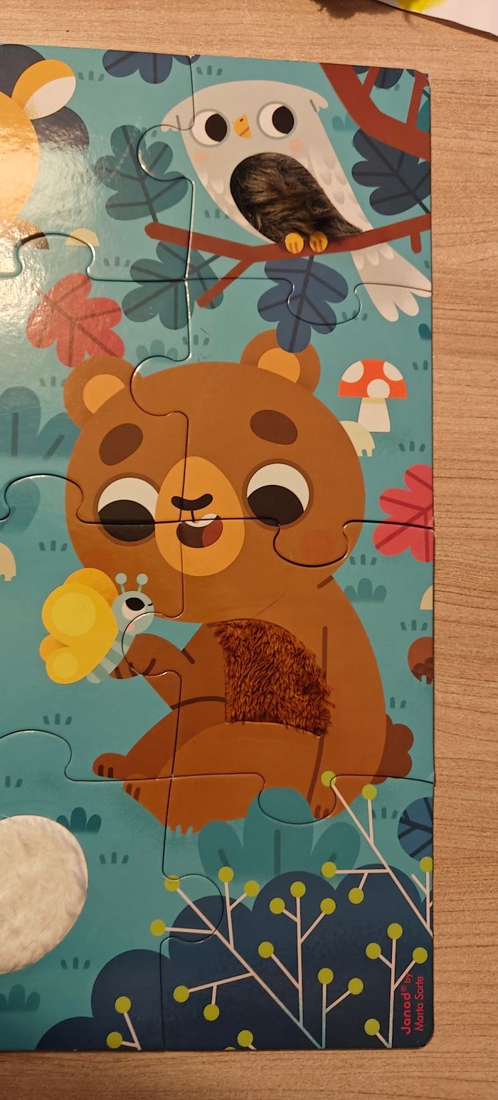 Puzzle tactile Janod - photo numéro 4