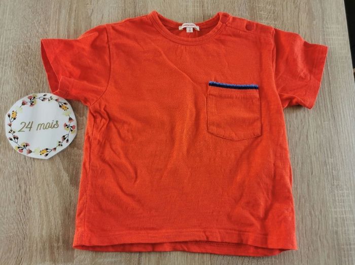 Lot de 3 t-shirts manches courtes bébé garçon 2ans catimini - photo numéro 5