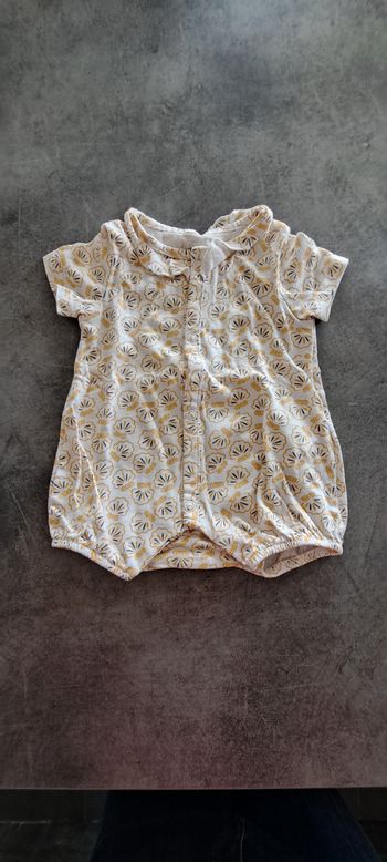 Pyjama bébé été 1mois obaibi