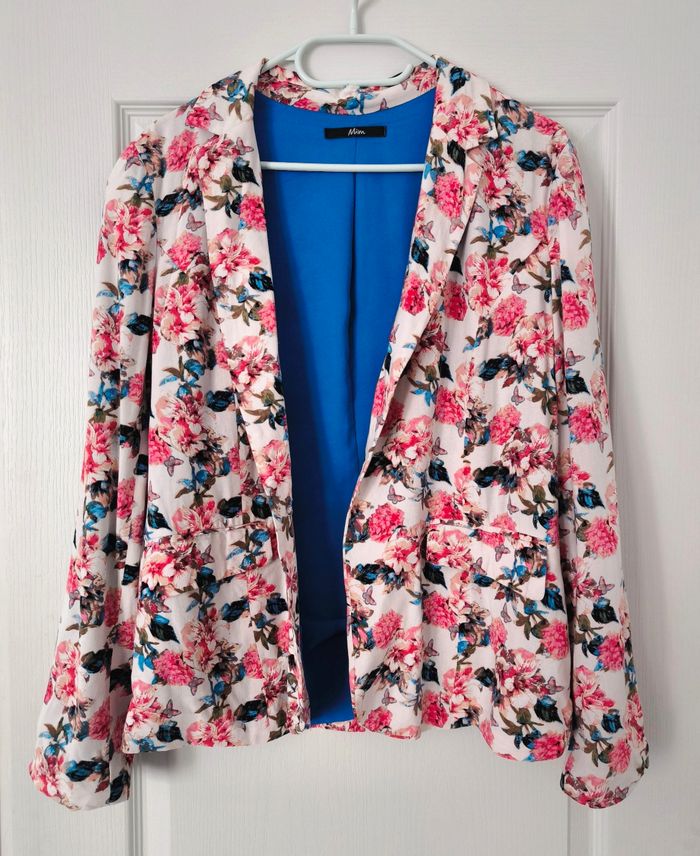 Blazer fleuri 40