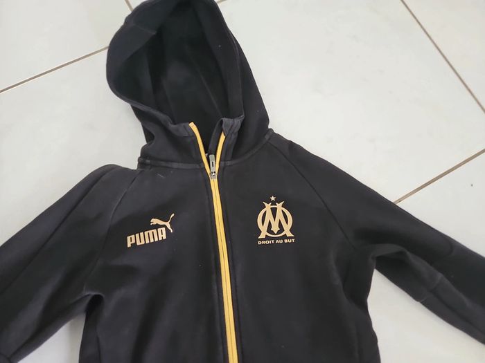Veste à capuche OM Puma 13/14 ans cont6 - photo numéro 5
