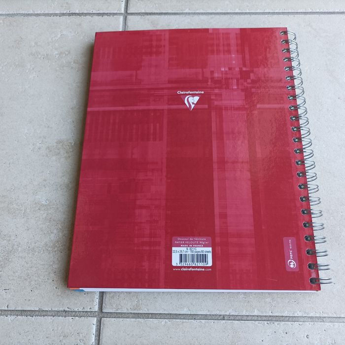 Grand cahier à spirales - photo numéro 2
