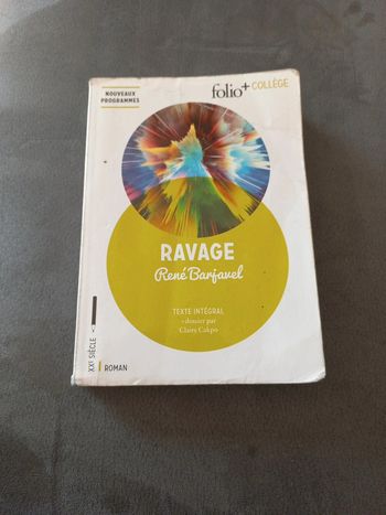 Folio college ravage René barjavel
