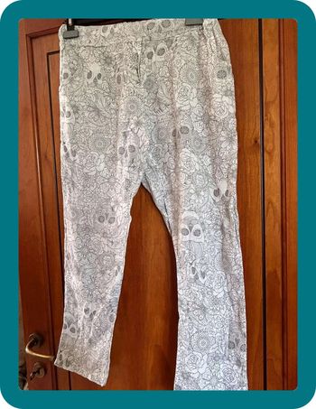 Pantalon léger skull Made in Italy